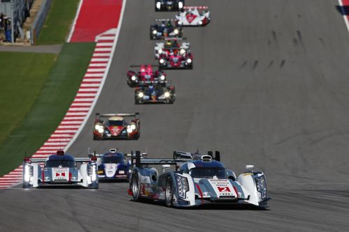 Tom Kristensen, Allan McNish en Loïc Duval bezorgen Audi haar vijfde zege